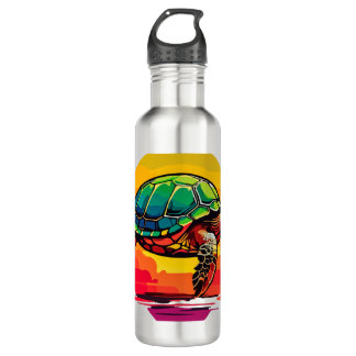 Turtle Copy Copy Copy Stainless Steel Water Bottle