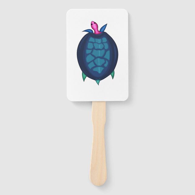 TURTLE Copy Copy Hand Fan (Front)