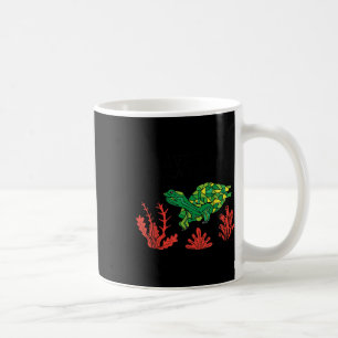 Turtle Coral Save The Coral Reef Environmental Coffee Mug