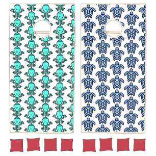 Turtle Cornhole Set