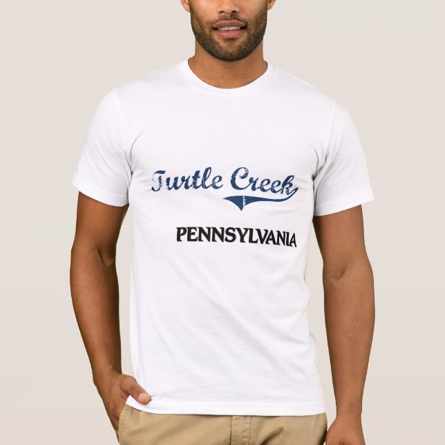 Turtle Creek Pennsylvania City Classic T-Shirt (Front)