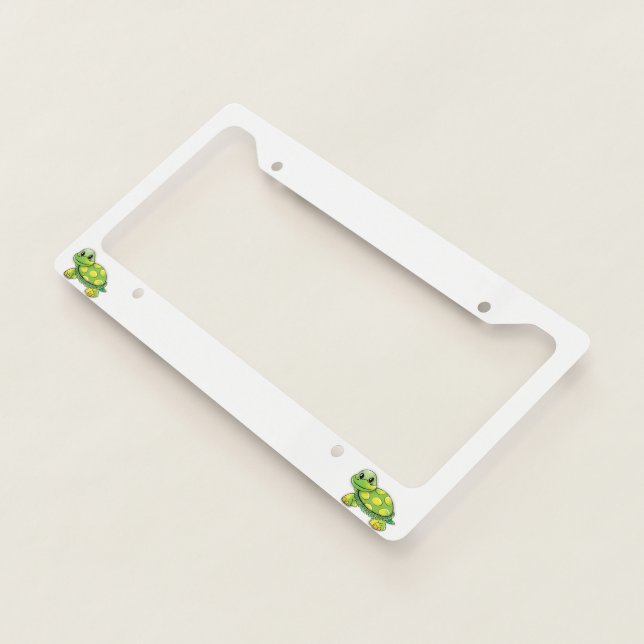 Turtle Cute Animal Custom Destiny Destiny'S License Plate Frame (3/4)
