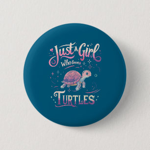 Turtle Cute Girl Men Women S Button