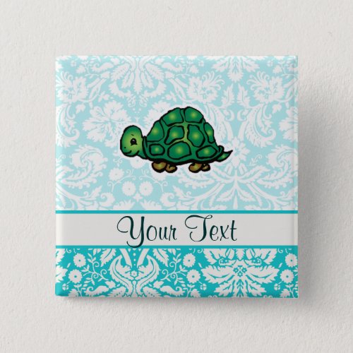 Turtle Cute Pinback Button