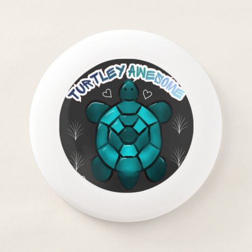Turtle Cute Pun Funny Animal Gift Wham-O Frisbee