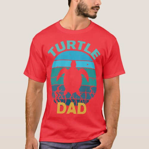 Turtle Dad Eco_friendly Earth Day T_Shirt