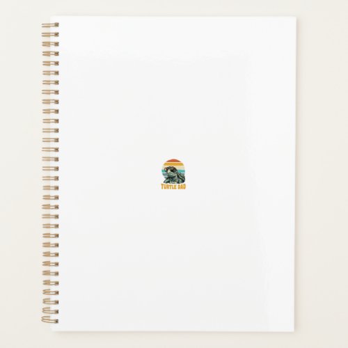 Turtle Dad Retro Sunset Vintage Engraving Vector D Planner
