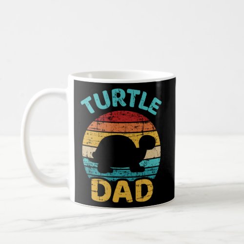 Turtle dad vintage retro Fathers day gift  Coffee Mug