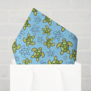 Turtle Decoupage Tissue Paper, Sea Turtle Paper