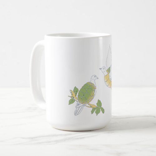  Turtle Doves Coffee Mug
