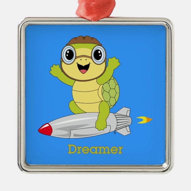 Turtle Dreamer™ Ornament (Front)