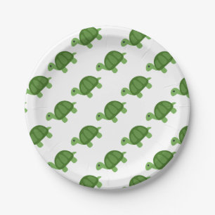 Turtle Emoji Paper Plates