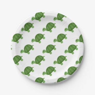 Turtle Emoji Paper Plates