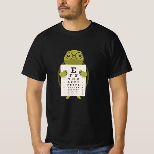 Turtle Eye Chart T_Shirt