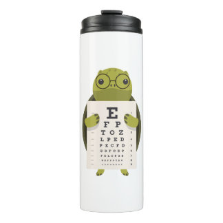 Turtle Eye Chart Thermal Tumbler