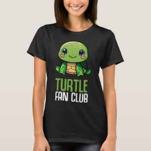 Turtle Fan Club Tortoise Zoo  Kids Boys Girls  10 T-Shirt