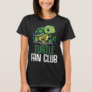 Turtle Fan Club Tortoise Zoo Kids Boys Girls 6 T-Shirt