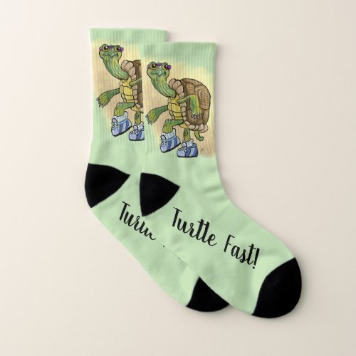 Turtle Fast Socks