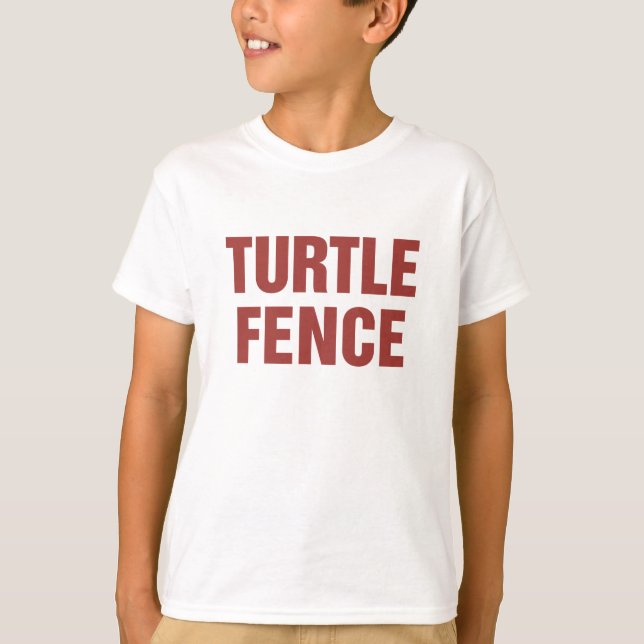 Turtle Fence T-Shirt (Front)