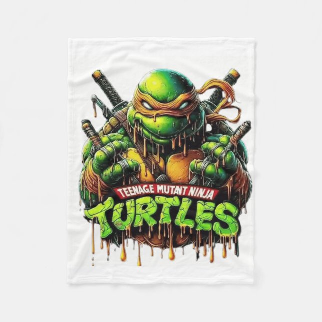 turtle fleece blanket (Front)