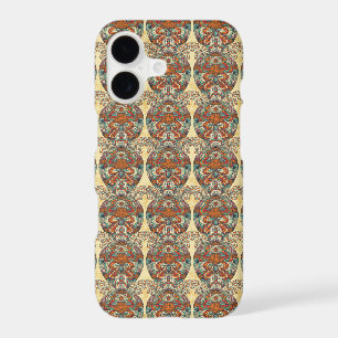 Turtle Floral Pattern iPhone 17 Case