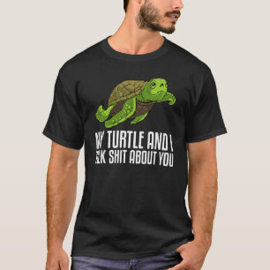 Turtle For Men Women Sea Turtle Land Water Animal T-Shirt