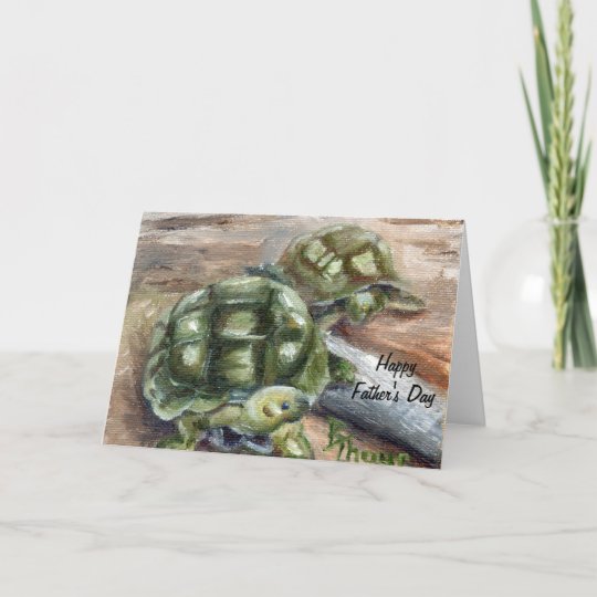 turtle Friends Father's Day Card | Zazzle.com