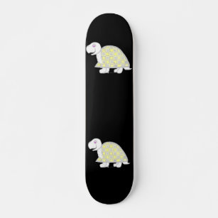 Turtle Ghost white Albinio Tortoise Skateboard