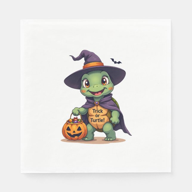 Turtle Ghoul Napkins (Front)