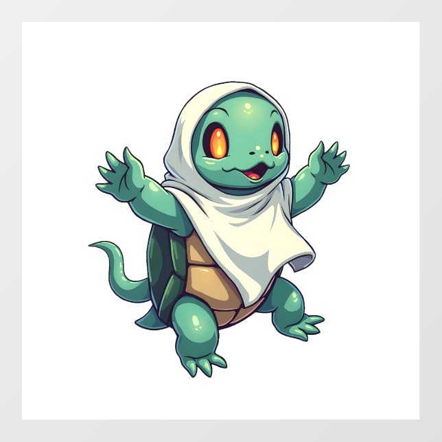 Turtle Ghoul Wall Decal (Front)