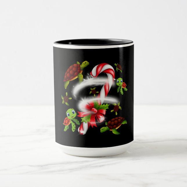 Turtle  Gift | Turtle Candy Sweet Christmas Mug (Center)