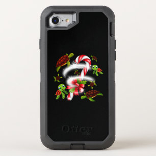 Turtle Gift Turtle Candy Sweet Christmas OtterBox Defender iPhone SE/8/7 Case