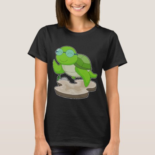 Turtle Glasses T_Shirt