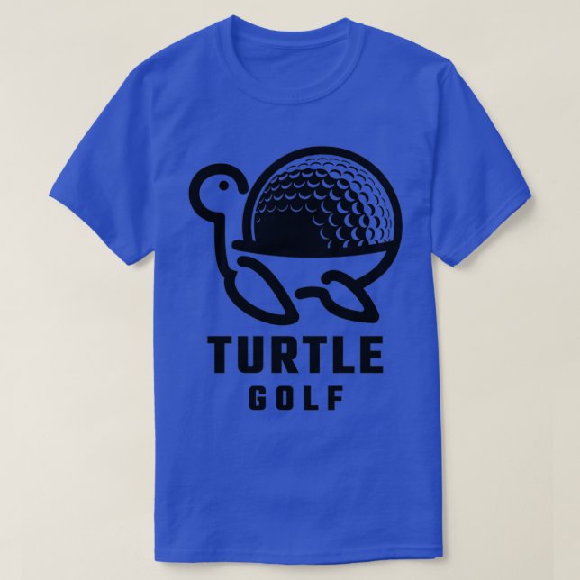 Turtle golf T-Shirt (Design Front)