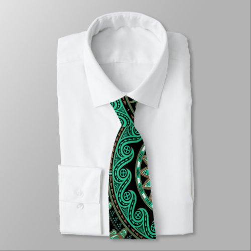 Turtle Green Neck Tie