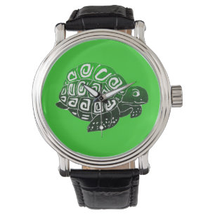 Turtle Green Wristwatch