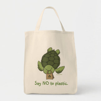 Turtle Grocery Tote Bag