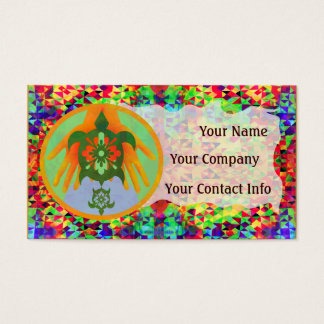 Turtle Hands Business Card Template