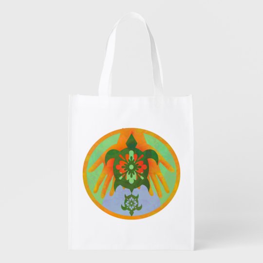 Turtle Hands Market Tote