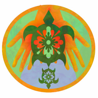 Turtle Hands Photo Sculpture