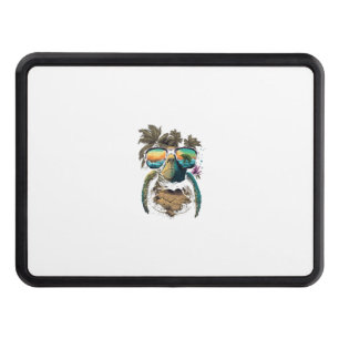 Turtle Hawaiian Sea Turtles Hawaii Beach Palm Copy Hitch Cover