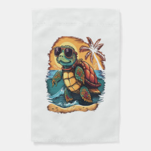 Turtle Hawaiian Sea Turtles Hawaii Tropical Beach Garden Flag