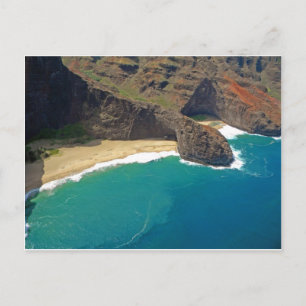Turtle Head Sea Cave Napali Coast Postcard