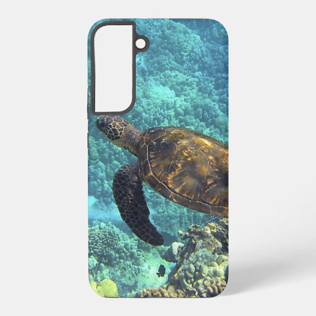 turtle in the sea samsung galaxy case (Back)