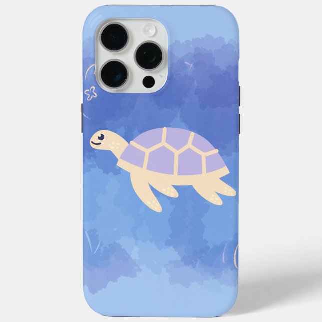 Turtle in the water Case-Mate iPhone case (Back)