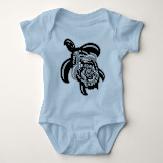 Turtle in Turtle 2-Sided Infant Creeper