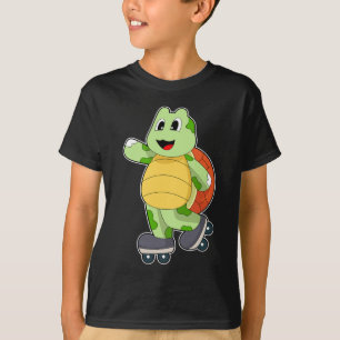 Turtle Inline skating Roller skates T-Shirt