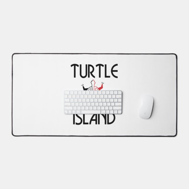 Turtle Island Desk Mat (Keyboard & Mouse)