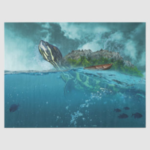 Turtle Island Ocean Decoupage Tissue Paper