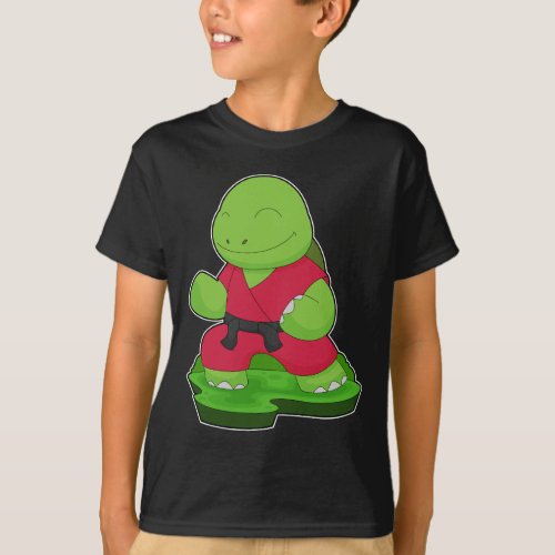 Turtle Karate Martial arts T_Shirt